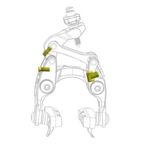 Część hamulca Bontrager Speed Stop Zestaw śrub