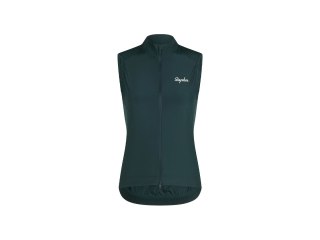 Vest Rapha 25 Core Gilet Women Medium Forest Green/White